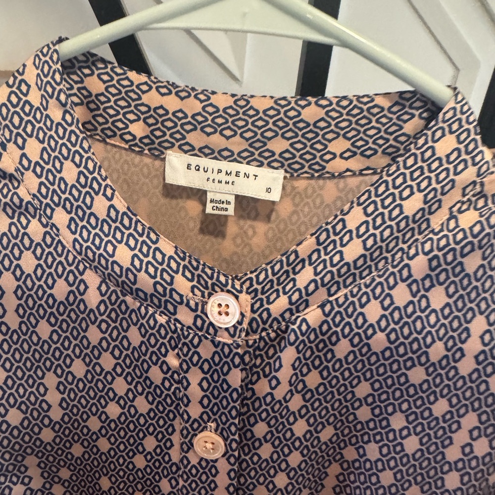 Equipment Adriana printed Sleeveless Midi Dress - Picture 3 of 3